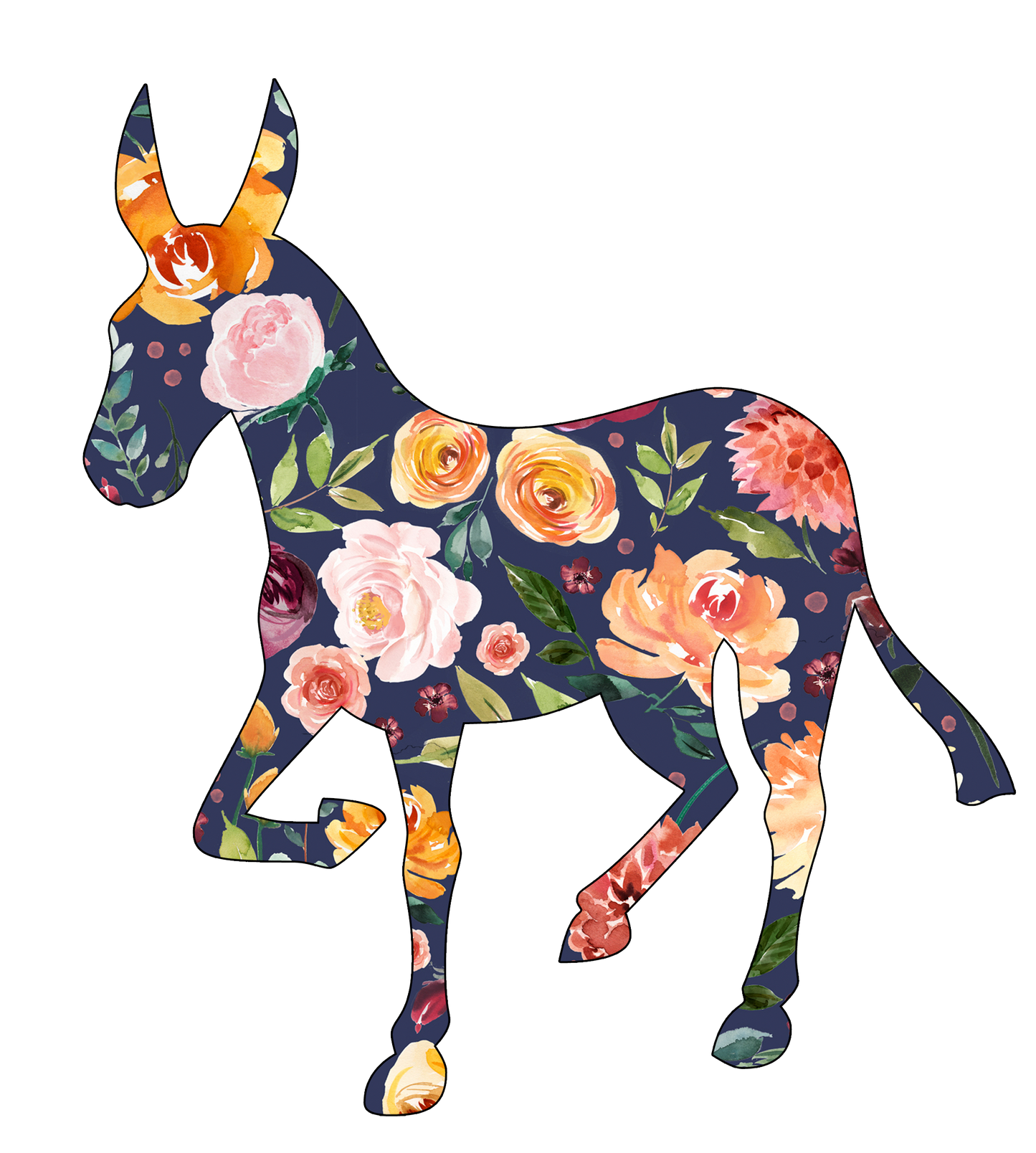 Donkey Floral