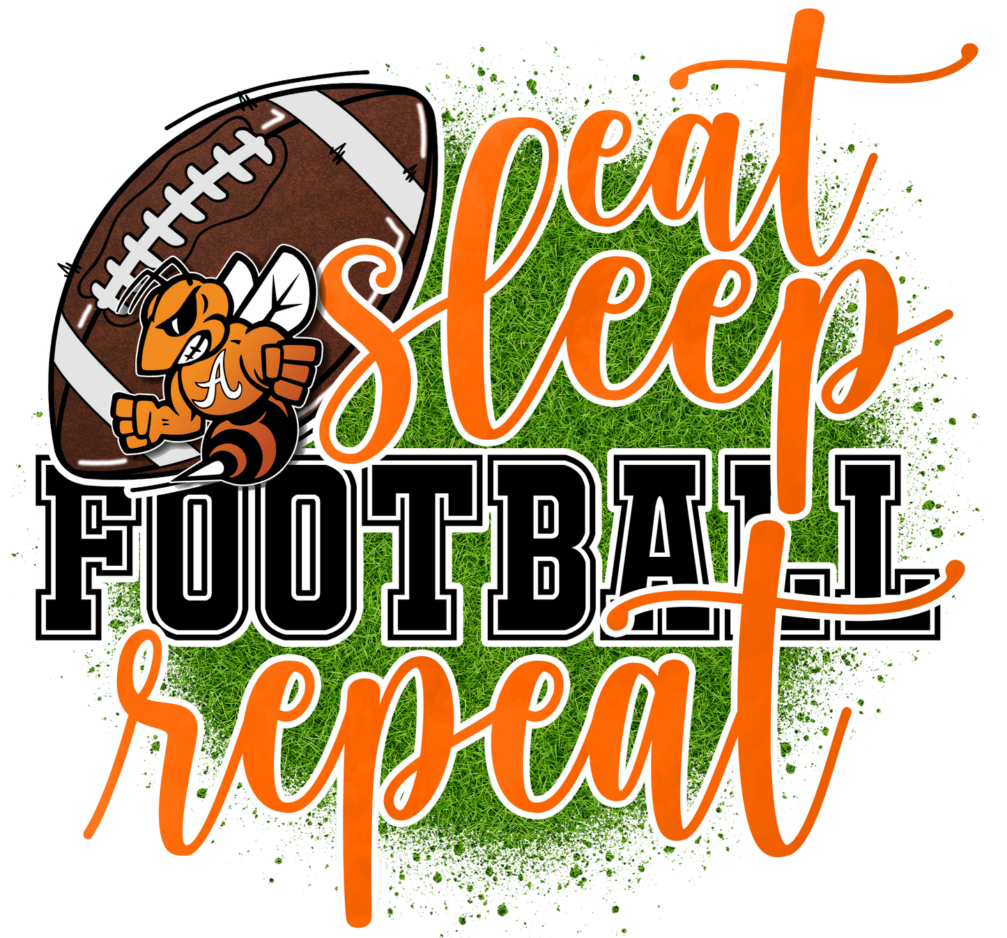 Eat, Sleep, Football, Repeat Jackets