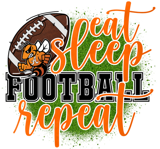 Eat, Sleep, Football, Repeat Jackets