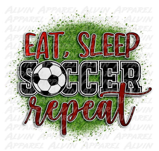 Eat Sleep Soccer Repeat