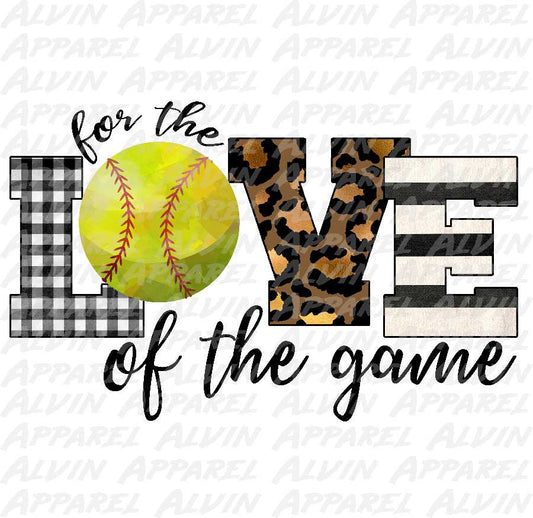 Softball For The Love Of The Game 3