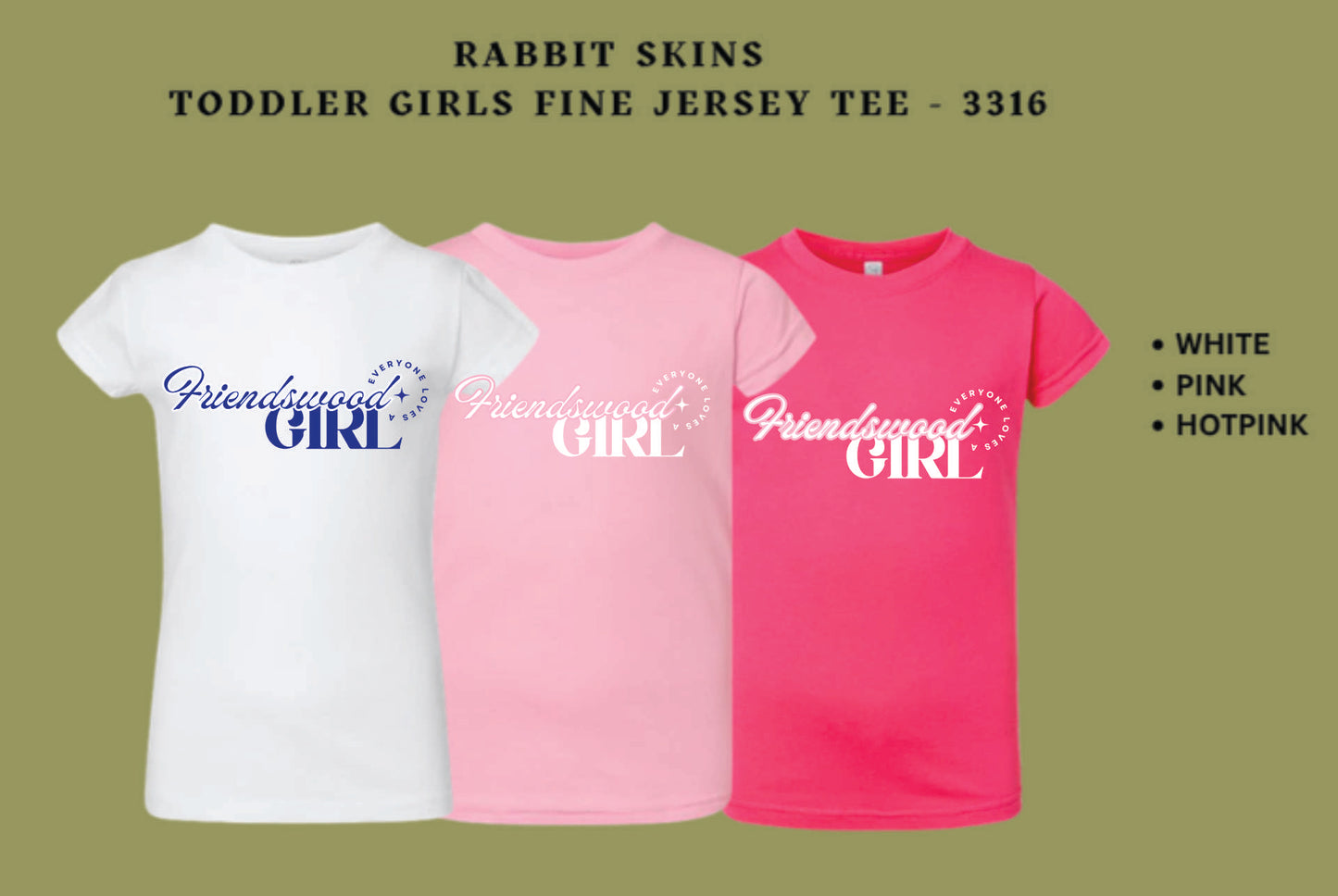 Friendswood Girl Girls' Toddler T-Shirt