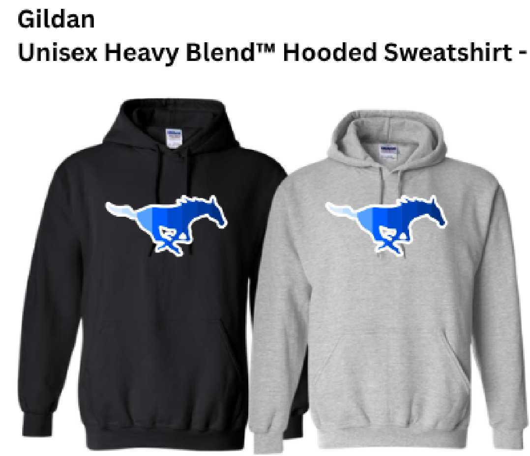 Gradient Mustang Hoodie