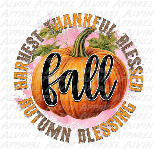 Harvest thankful blessed fall Transfer