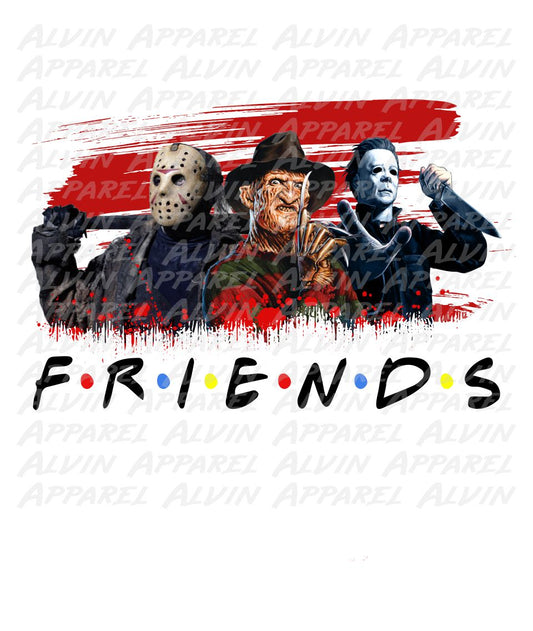 Horror Friends Brushstroke