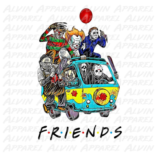 Horror Friends Mystery Machine