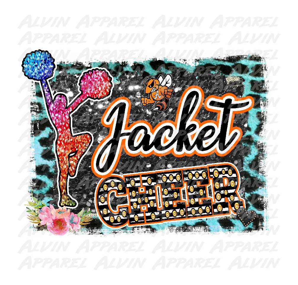 Jacket Cheer RB Glitter Girl