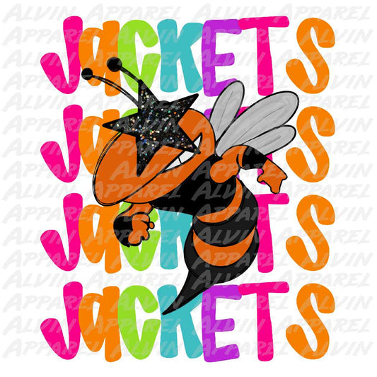 Jackets bug colorful