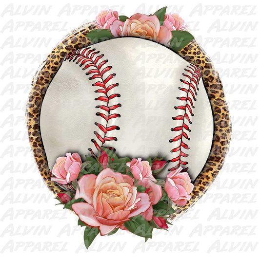 Leopard Baseball Roses