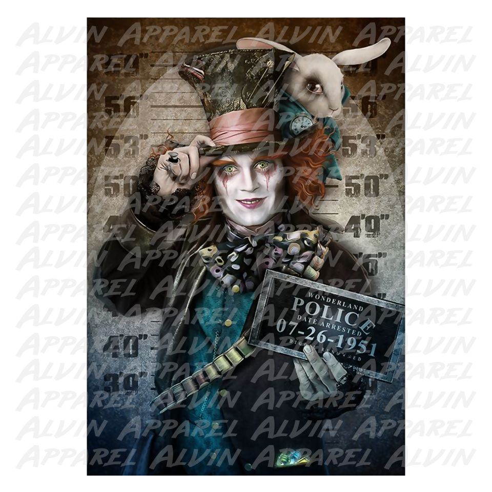 Mad Hatter Mugshot