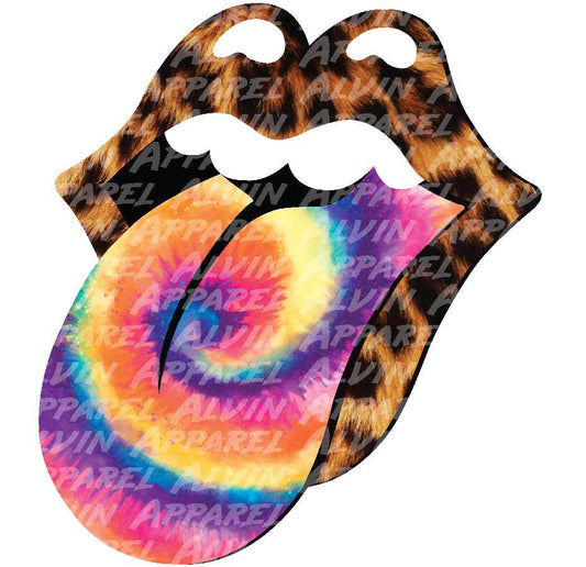 Mouth Leopard Tie Dye