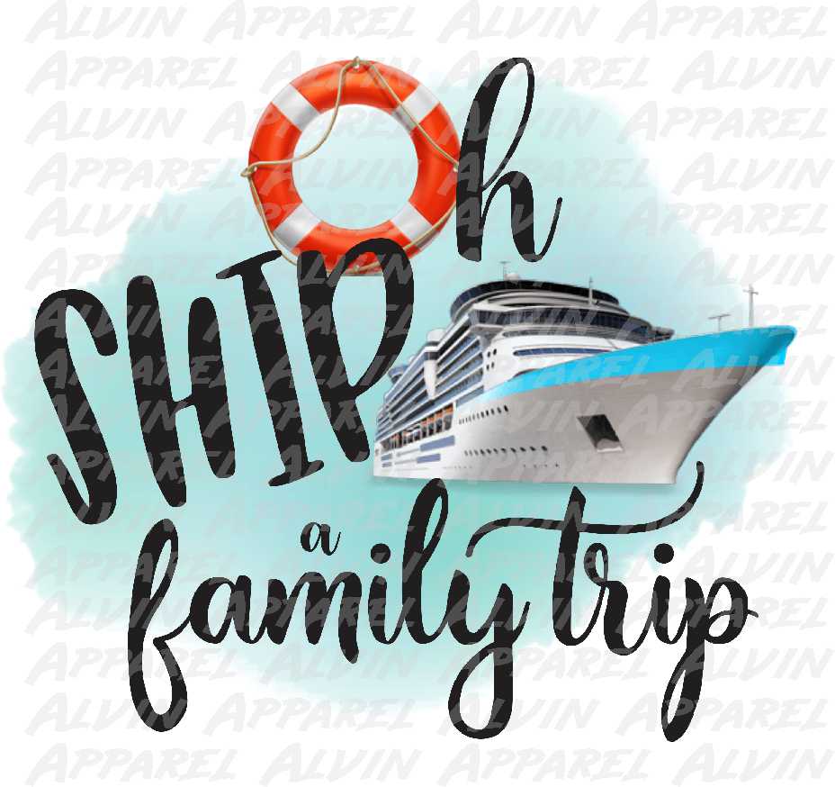 Oh ship, a family trip