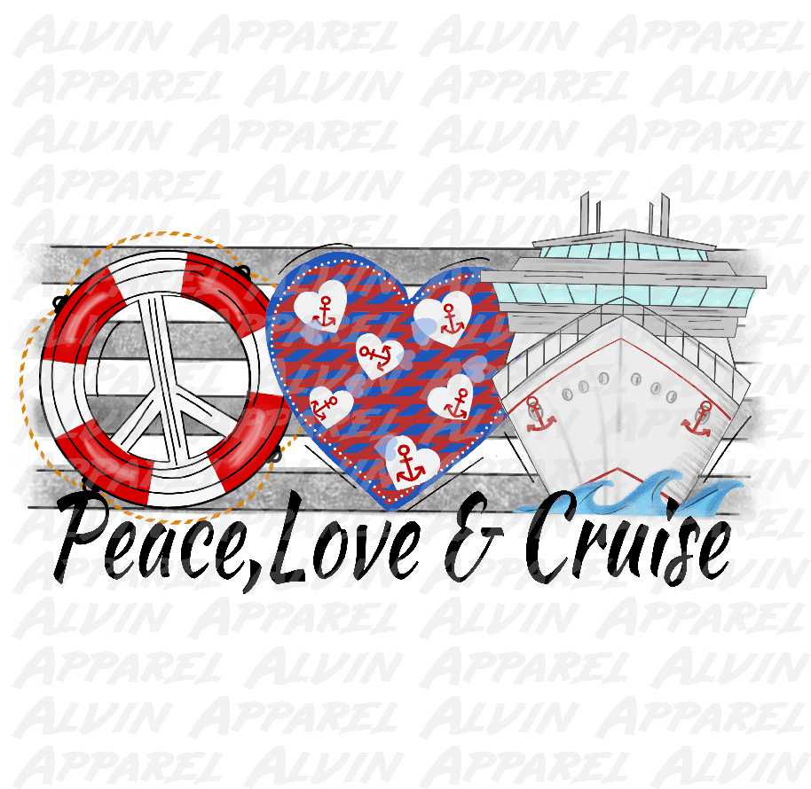 Peace love cruise