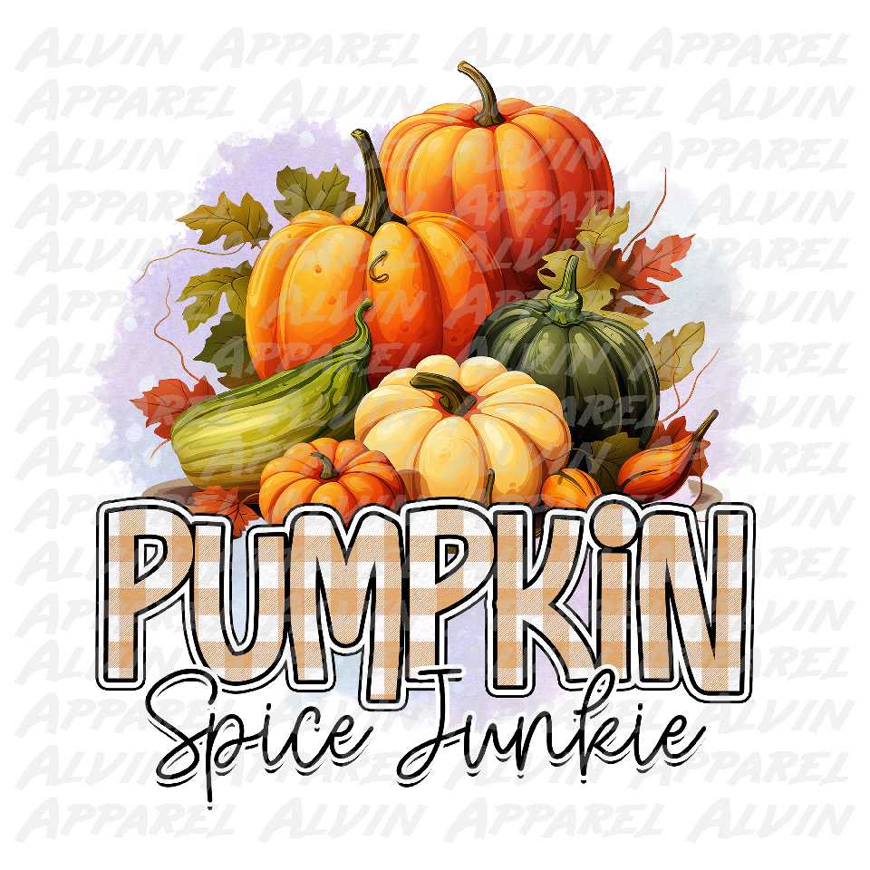 Pumpkin spice junkie Transfer