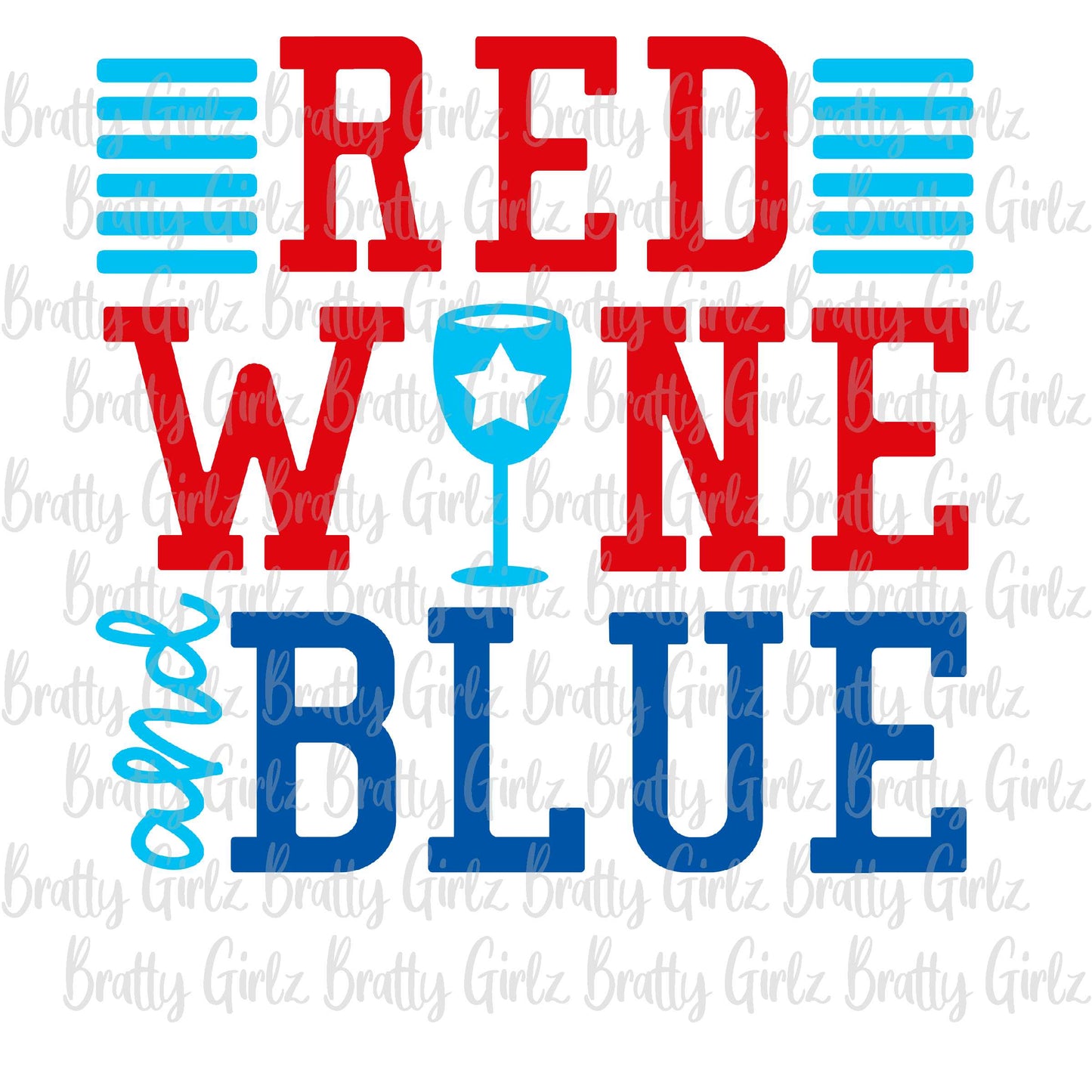 Red Wine and Blue