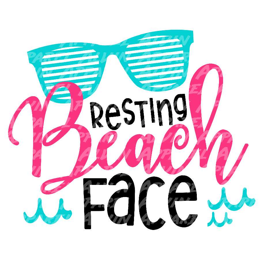 Resting Beach Face