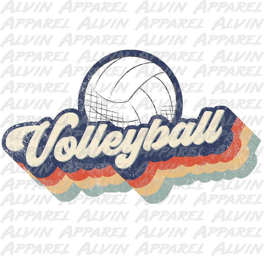 Retro Volleyball