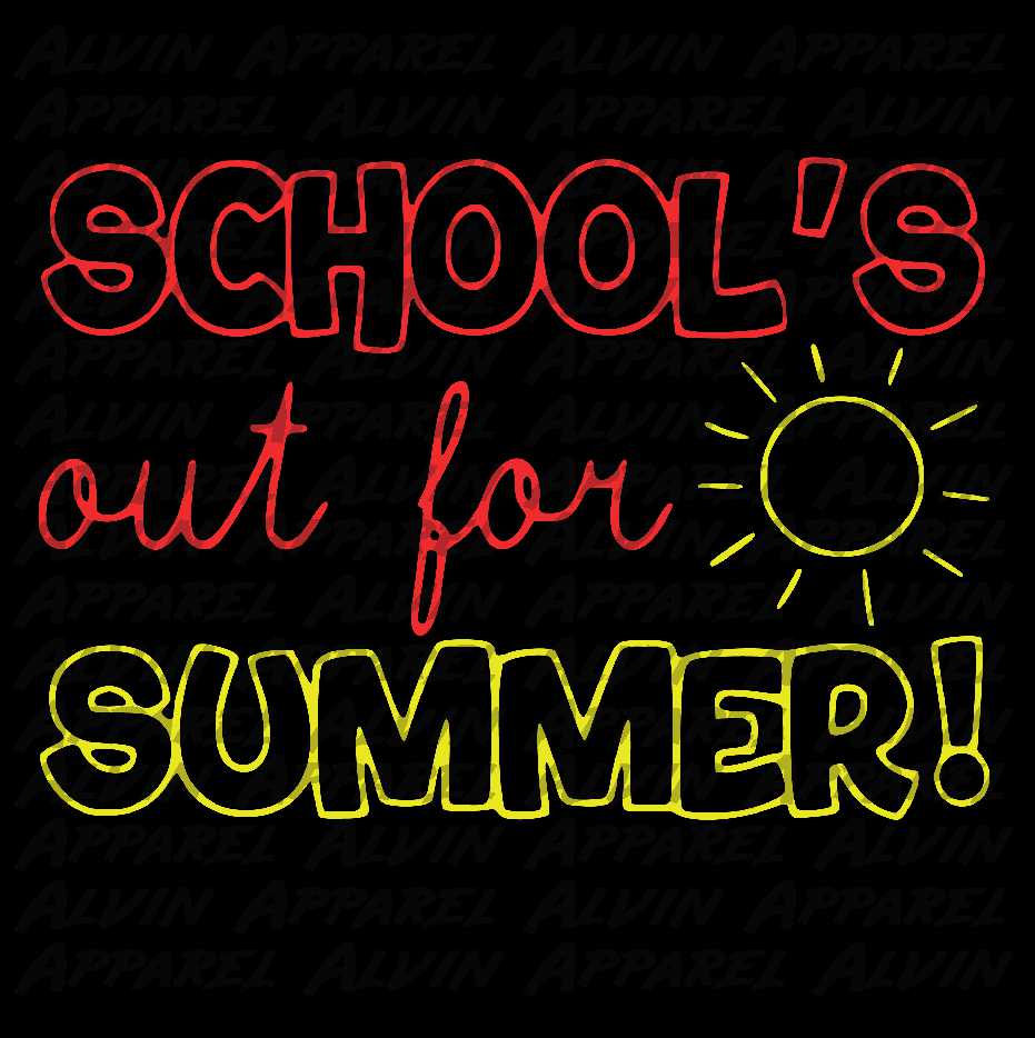 School's out for summer hollow