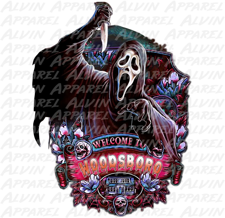 Scream Ghostface Welcome to Woodsboro