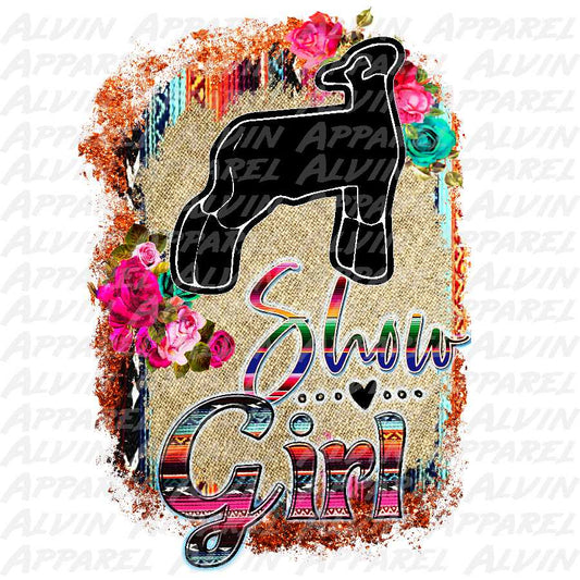 Show Girl Serape Lamb