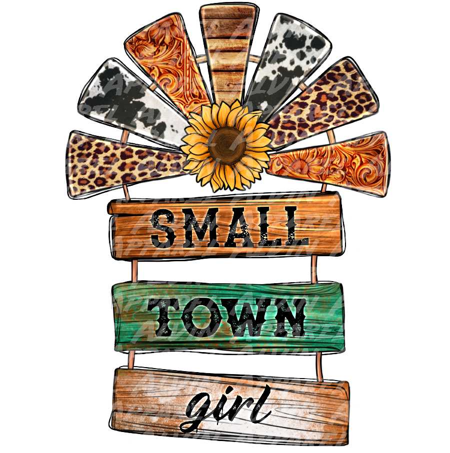 Small Town Girl Half Windmill