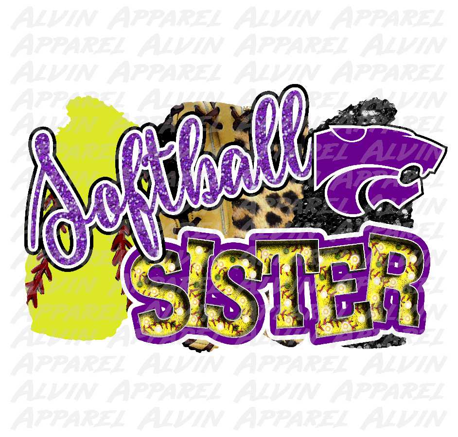 Softball Sister Angleton Wildcats