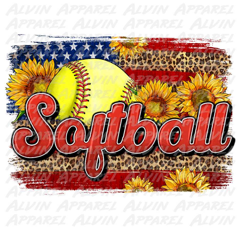 Softball Western Flag