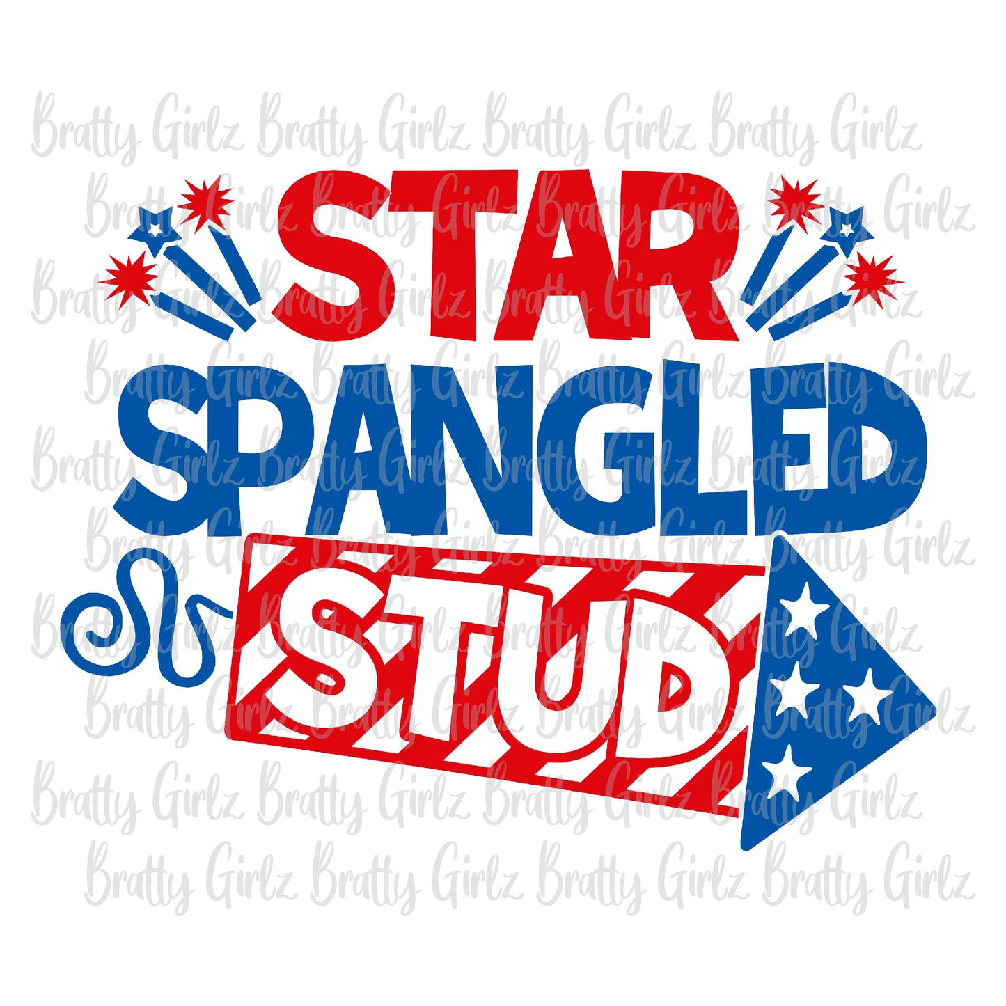 Star Spangled Stud