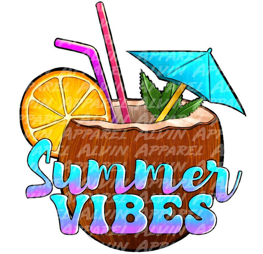 Summer Vibes Coconut Drink