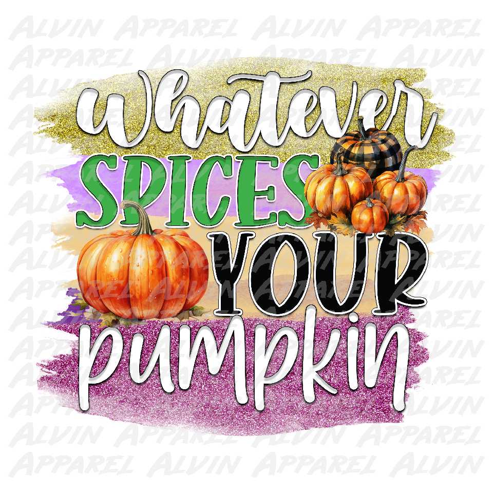 Whatever spices your pumpkin Transfer