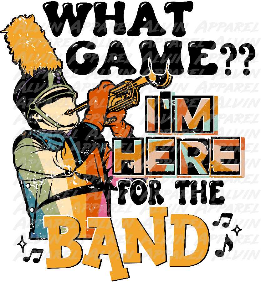 What Game Here For The Band