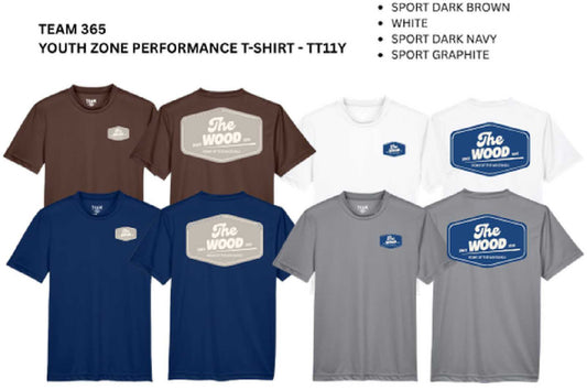 The 'Wood Patch Dry-Fit T-Shirt