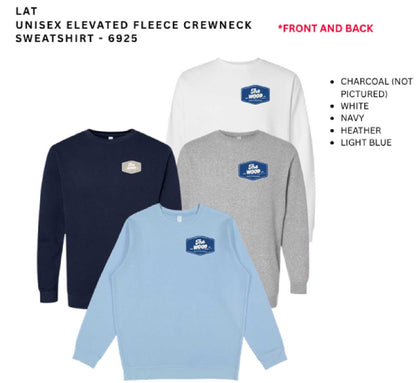 The 'Wood Patch Crewneck Sweatshirt