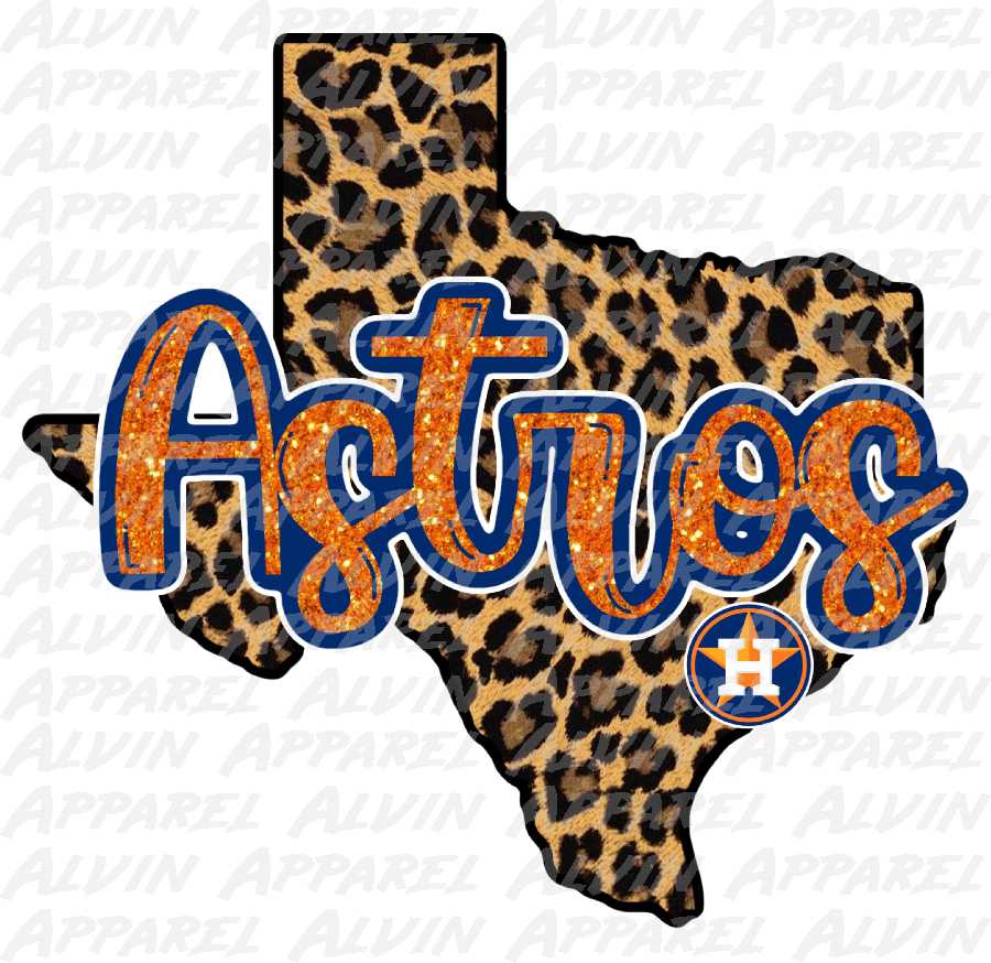 Astros Leopard Texas