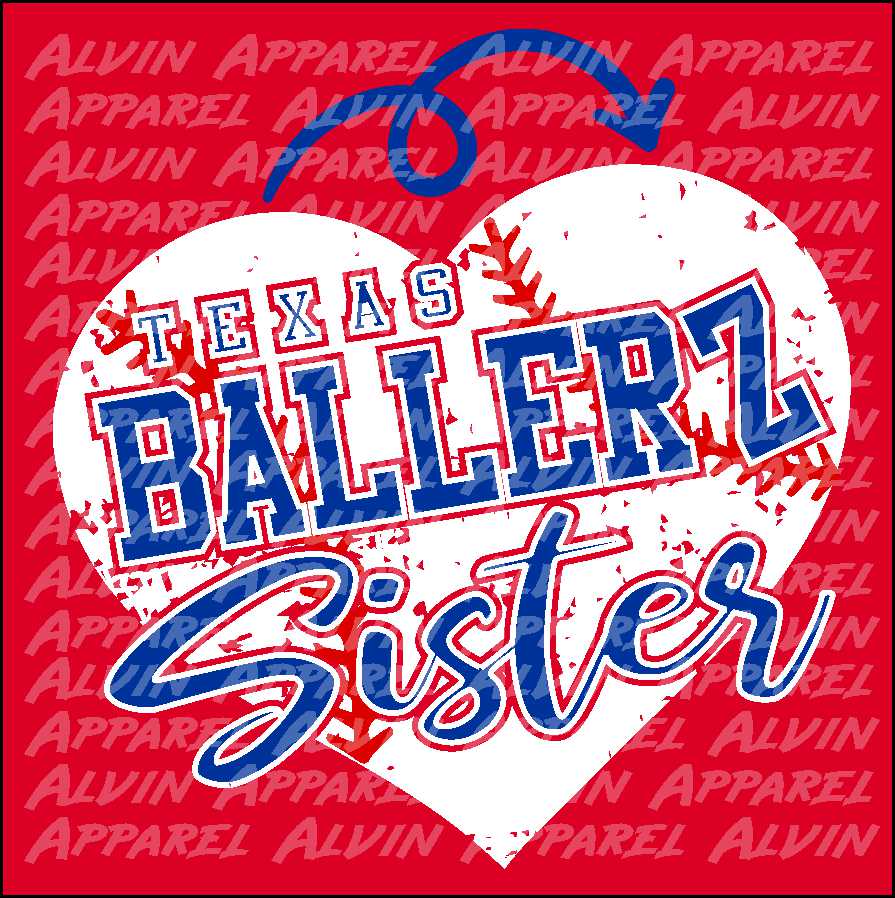 Ballerz Sister Heart