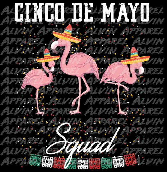 Cinco de Mayo Flamingo Squad