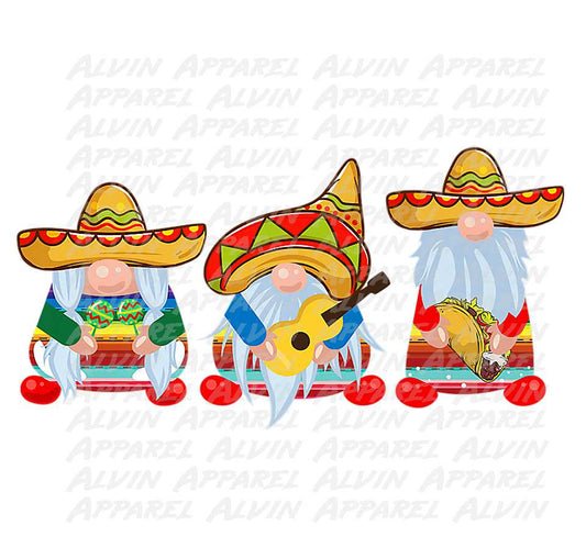 Cinco de Mayo Gnome trio 2