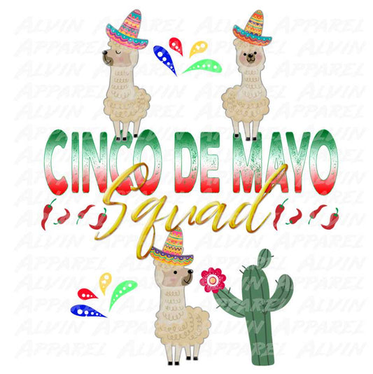 Cinco de Mayo Llama Squad