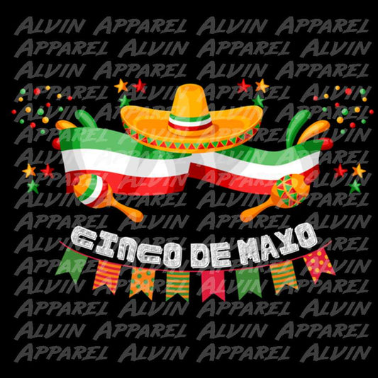 Cinco de Mayo Mexican Flag