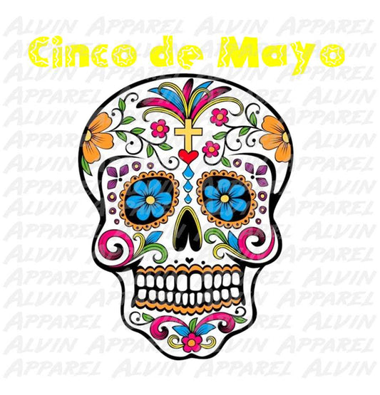 Cinco de Mayo Sugar Skull Only