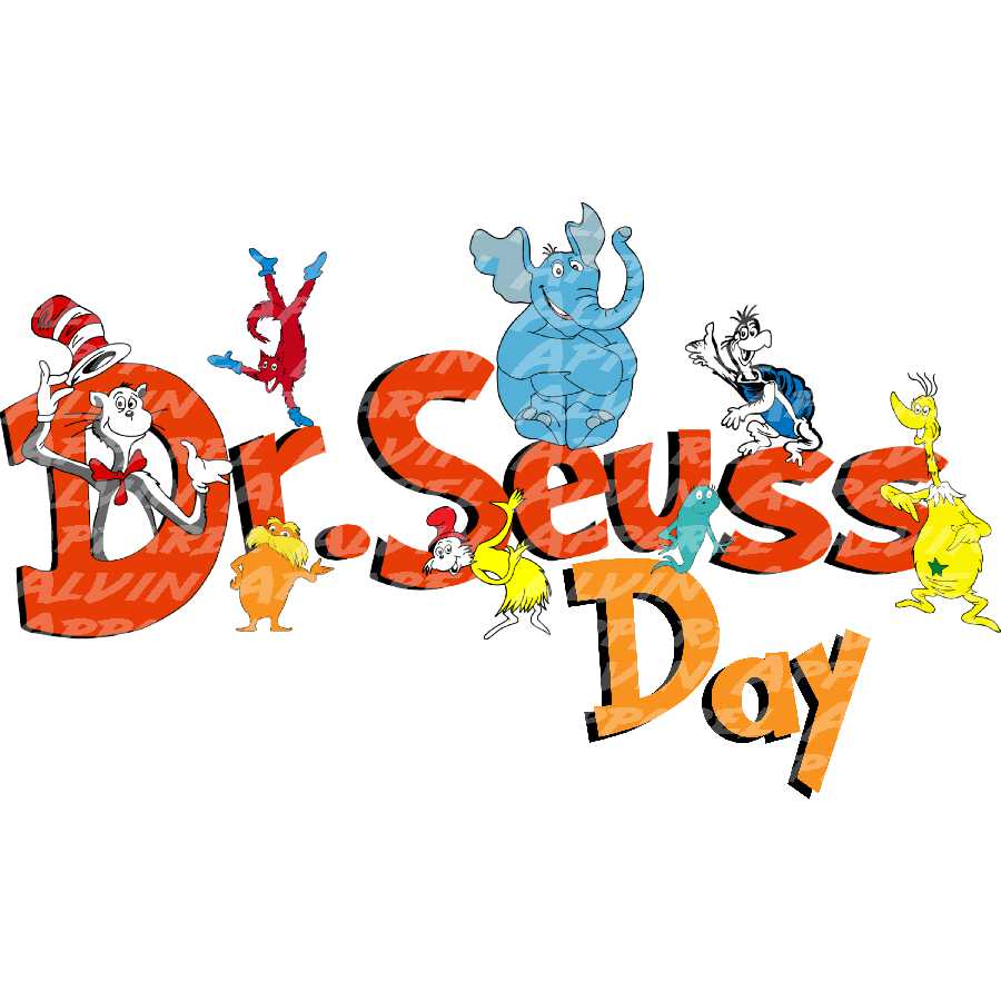 Dr Seuss Day characters