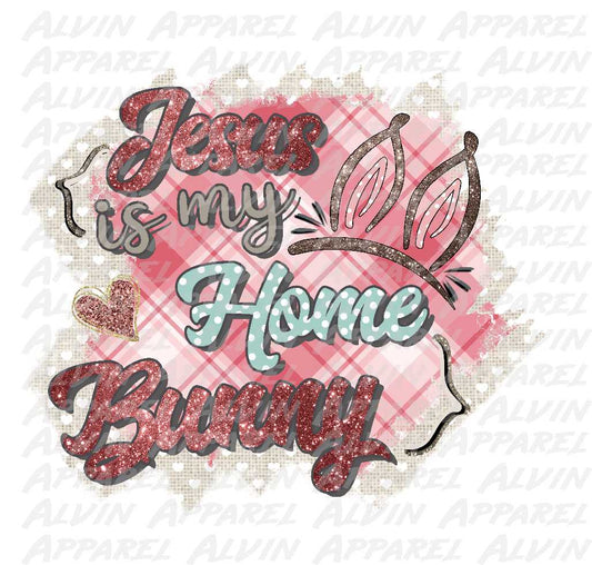 Jesus Is My Home Bunny