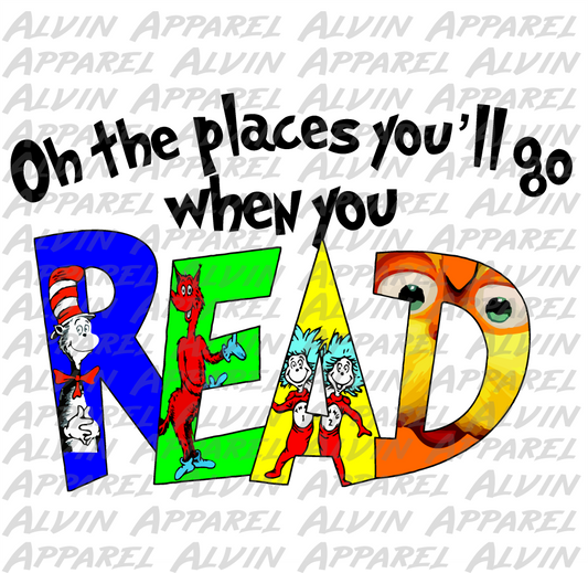 Oh the places you'll go when you read