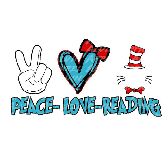 Peace love reading