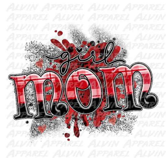 Girl Mama Red Drip