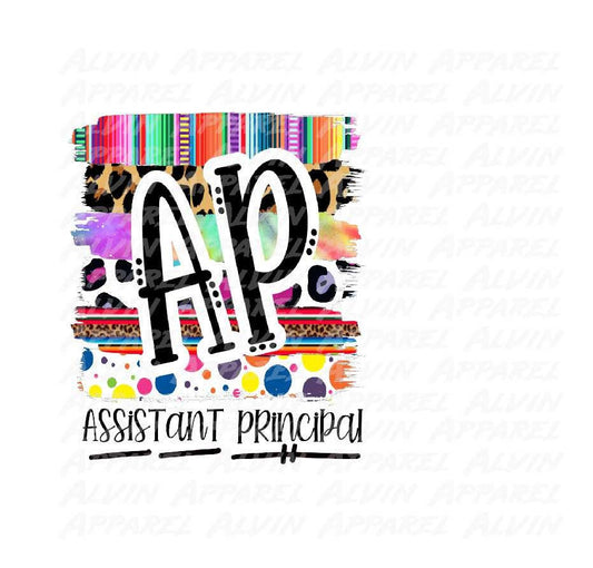 Assistant Principal Brushstrokes Transfer