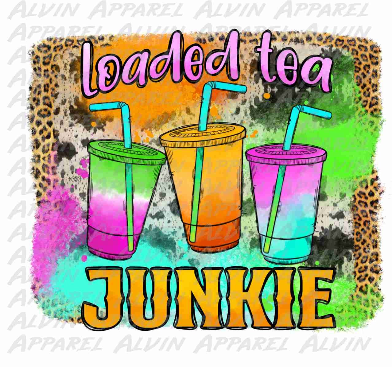 loaded tea junkie Transfer