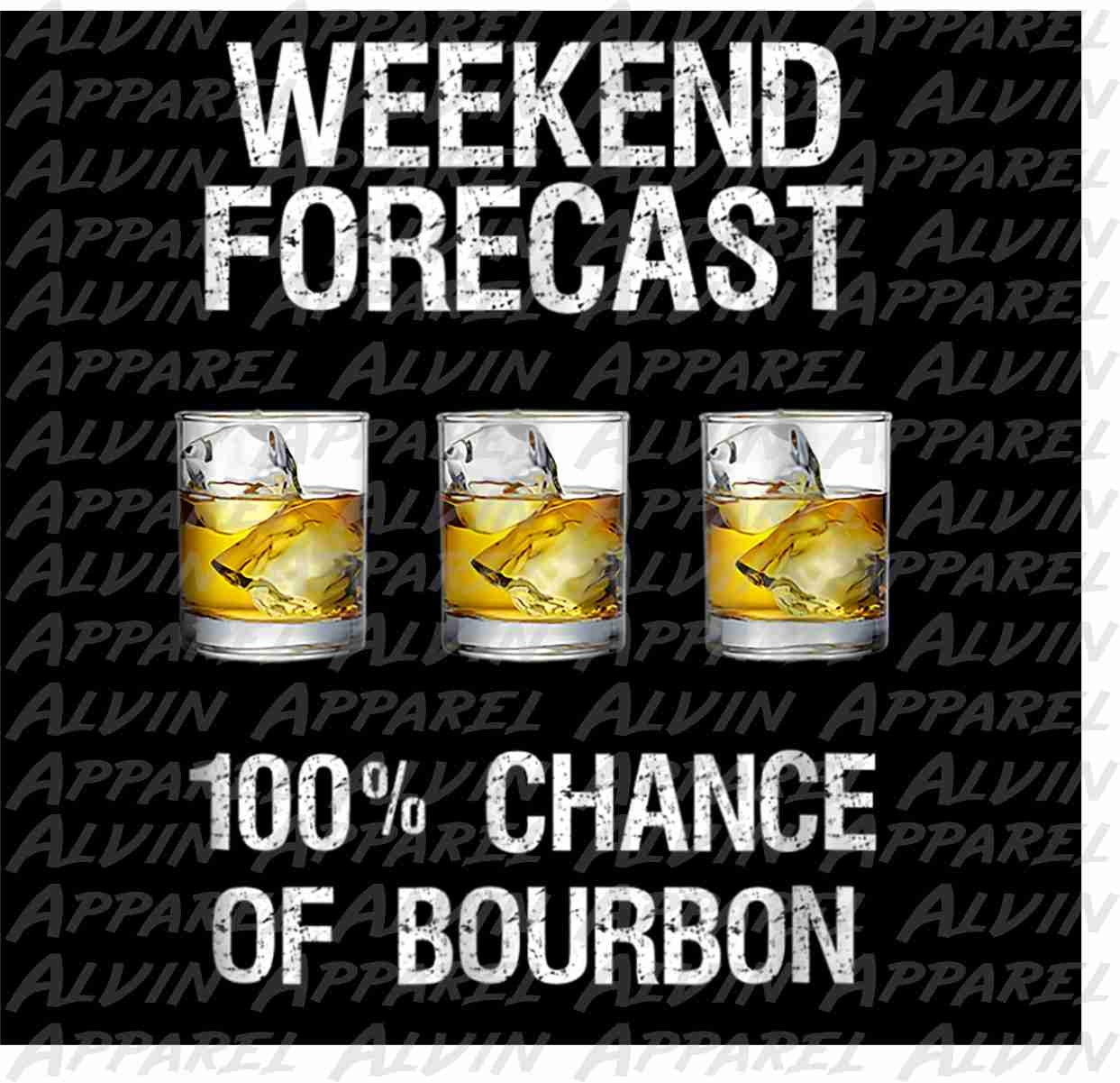 Weekend Forecast 100% Chance of Bourbon Transfer