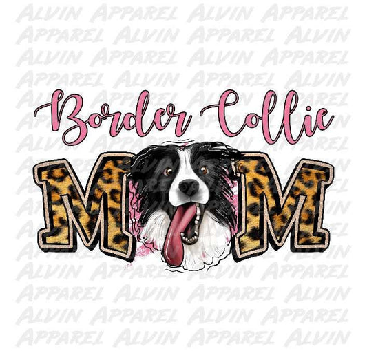 Border Collie Dog Mom Transfer