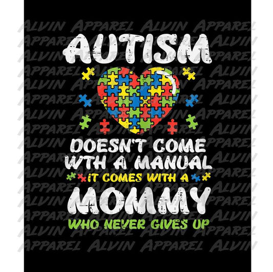 Autism Doesn't Come with a Manual Mommy Autism Awareness Transfer